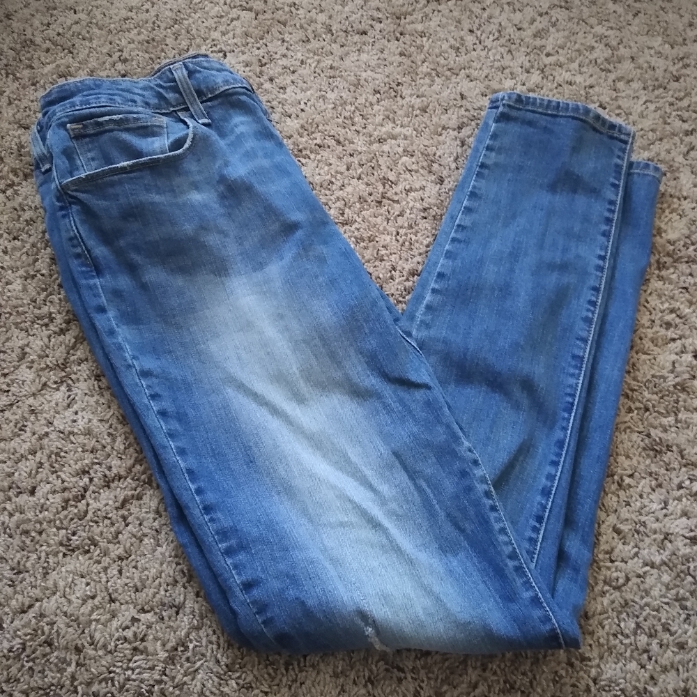 Levi's high-rise skinny jeans